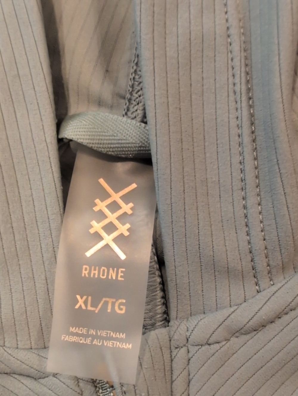 Rhone Ripple Full Zip Hoodie Ribbed - Picture 4 of 8